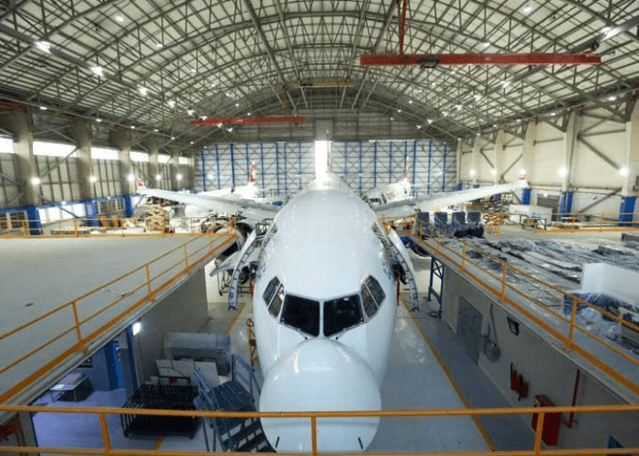 Aircraft maintenance hangar Queen Alia Airport